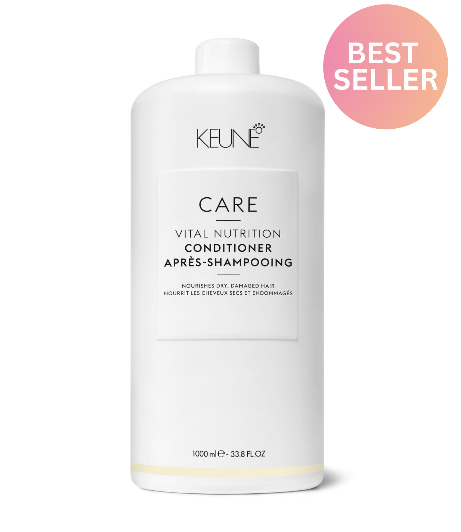 Keune Care Vital Nutrition Conditioner : Apres-shampooing pour cheveux secs. Améliore les soins capillaires en nourrissant et protégeant les cheveux en profondeur.