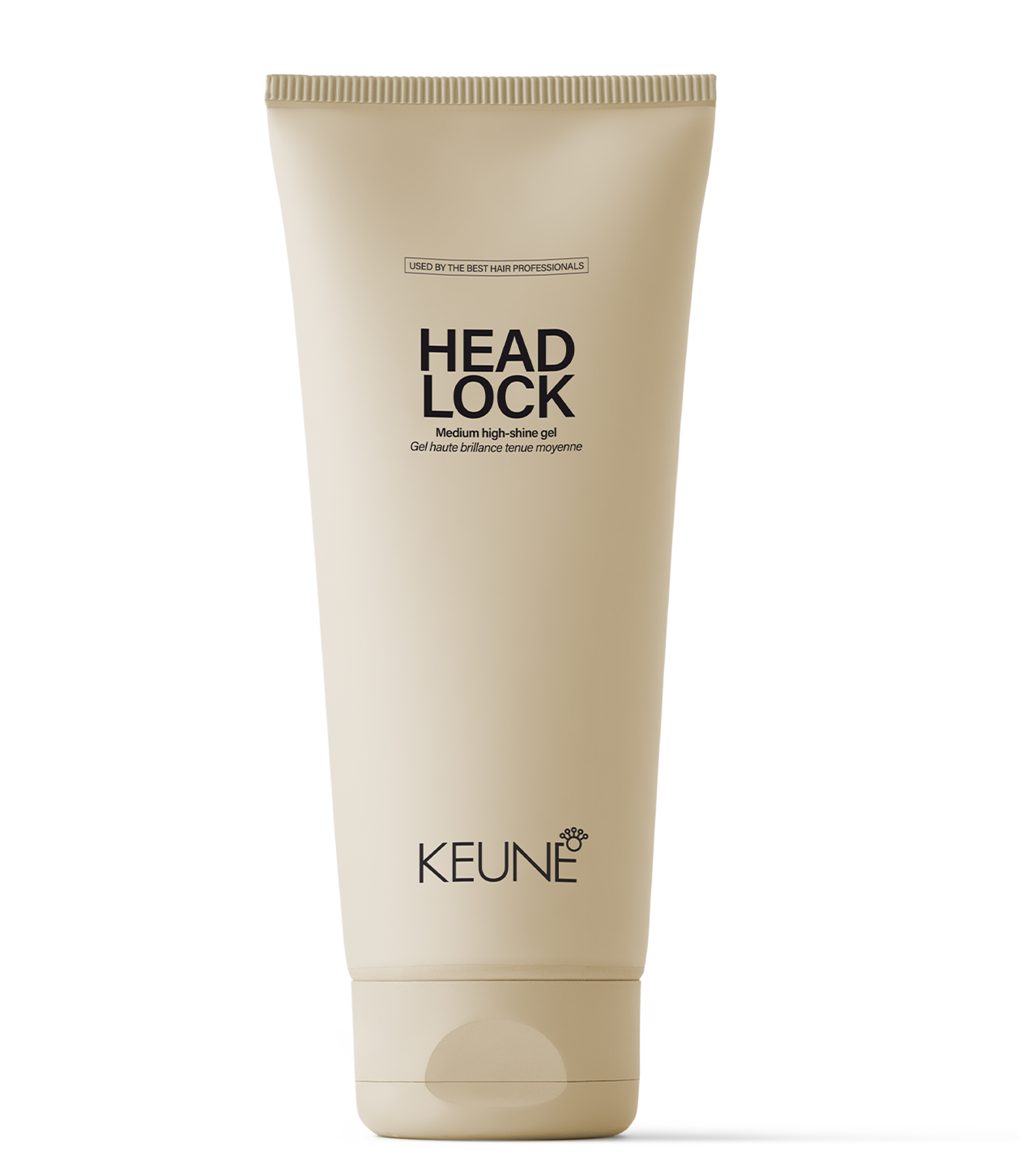 Keune Head Lock - Gel haute-brillance tenue moyenne. Parfait pour sculpter et fixer ta coiffure. Procure un effet mouillé avec brillance et protection thermique jusqu'à 230°C.