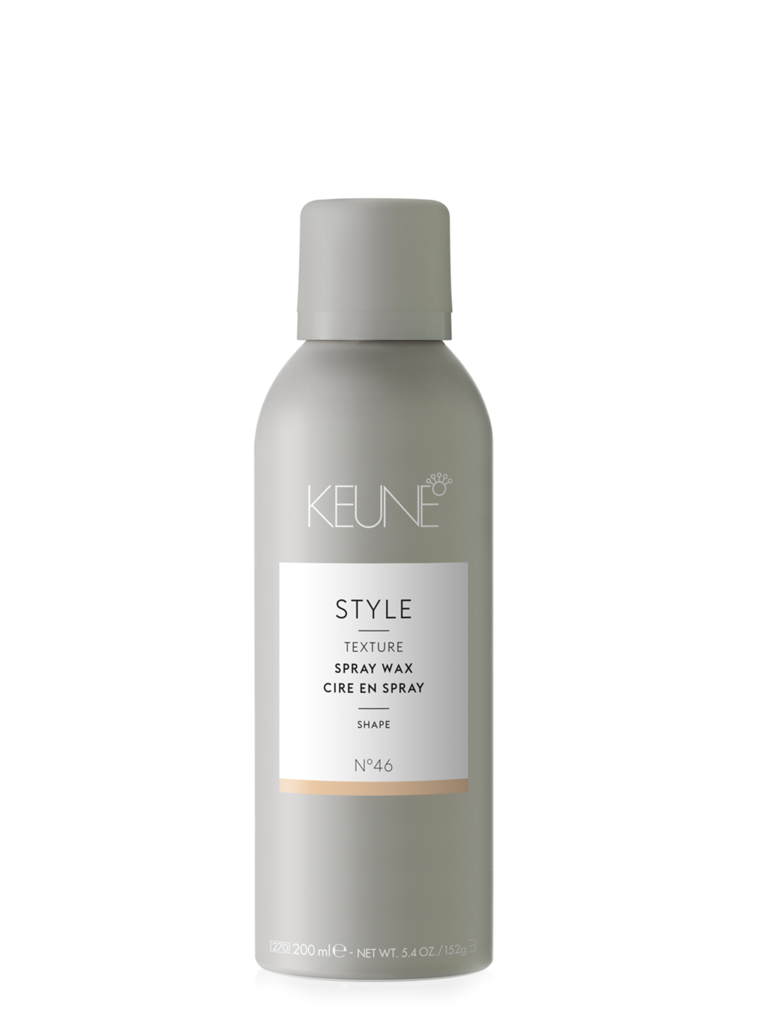 STYLE SPRAY WAX: Spray cire non gras pour une structure, une définition et un contrôle des frisottis. Parfait pour les cheveux volumineux et une élégante queue de cheval. Sur keune.ch.