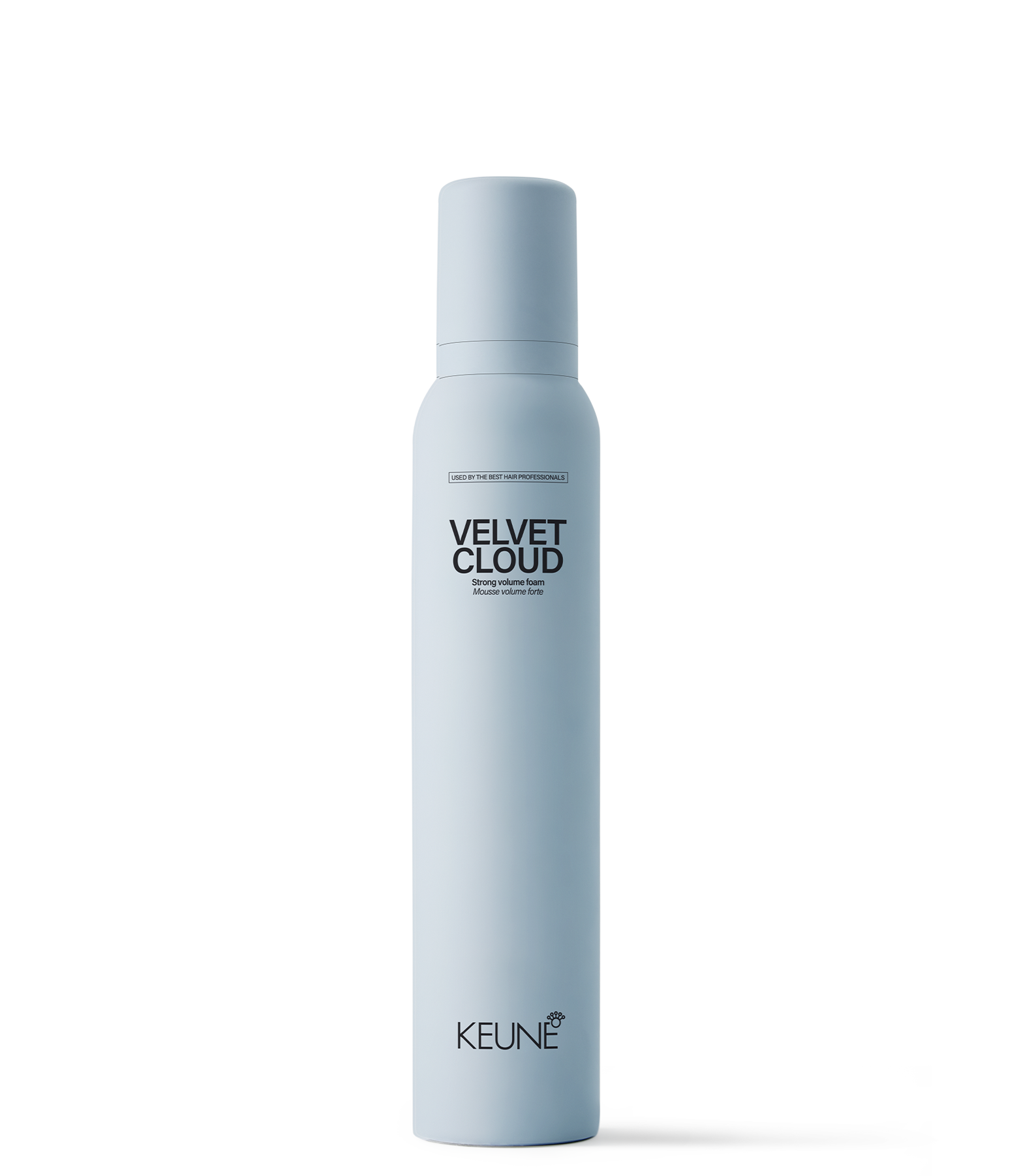 Achieve full-bodied volume with Keune Velvet Cloud Strong Volume Foam, the go-to hair mousse for stunning styles.